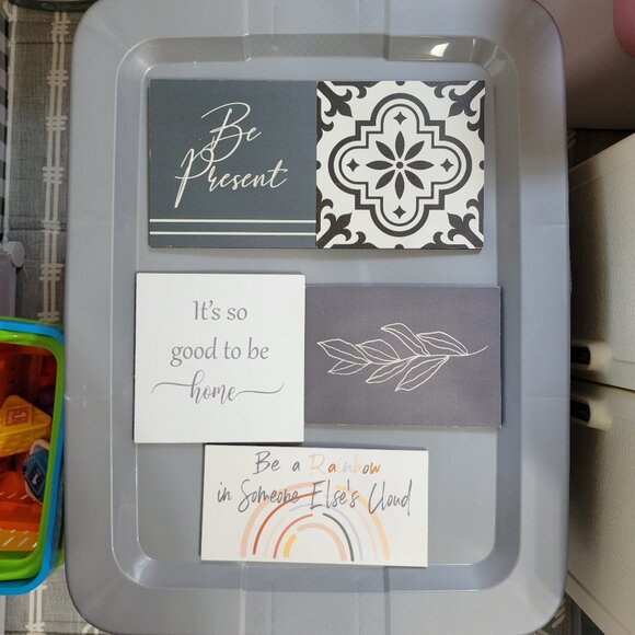 Home Decor Reversible Signs - Picture 2 of 10